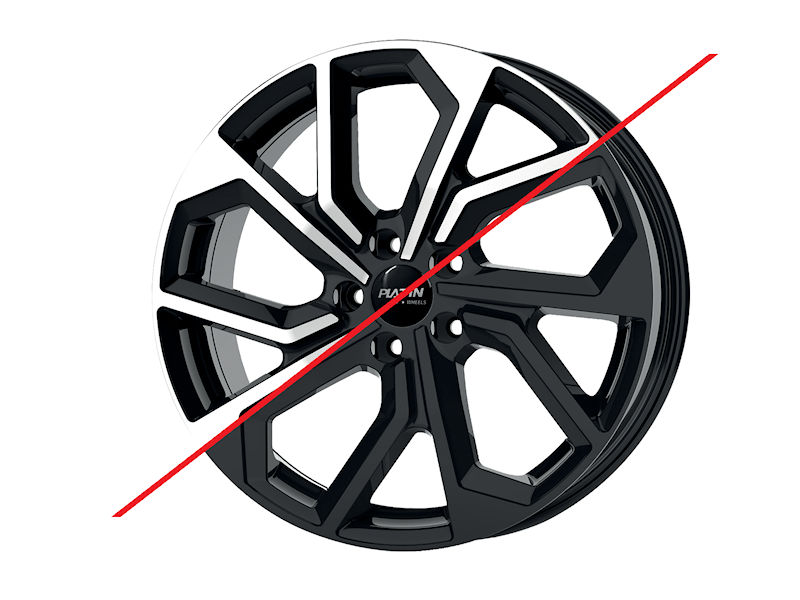 Platin P97 SchwarzMontage sw tb