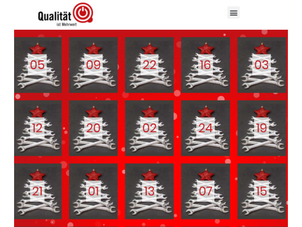 Qualitaet ist Mehrwert klein Advent