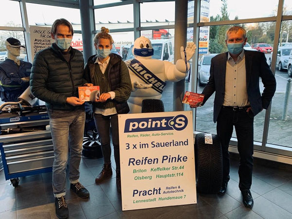 Reifen Pinke Gutscheinaktion mit Michelin