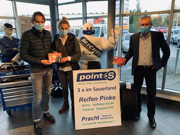Reifen Pinke Gutscheinaktion mit Michelin
