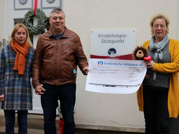 Fedima spendet fuer Kinderhospiz
