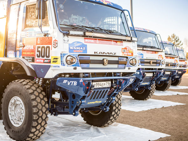 Goodyear und Kamaz bei der Dakar 2021