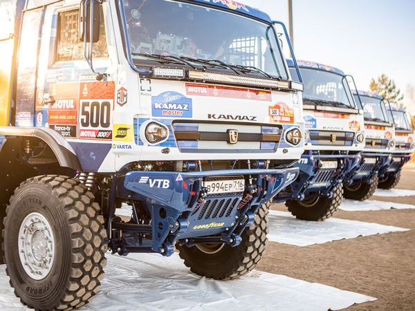 Goodyear und Kamaz bei der Dakar 2021