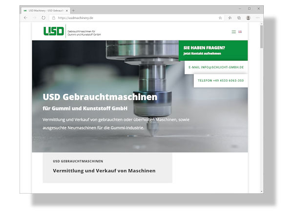 USD Portal fuer Gebrauchtmaschinen