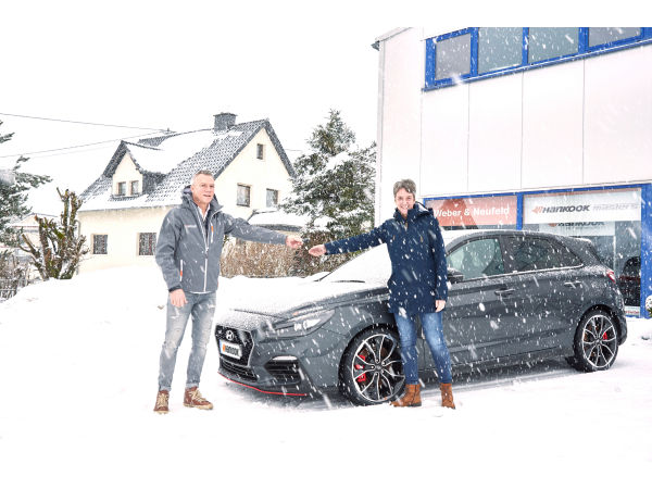 Hankook Winterreifenkampagne klei