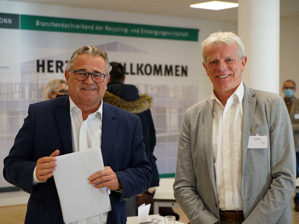 Rehbock Eric links und Franken Bernd