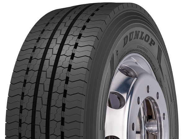 Der Dunlop-Lenkachsreifen „SP346+“ ist ab sofort in der Größe 315/70 R22.5 HL erhältlich, im dritten Quartal soll er dann zusätzlich noch in 315/60 R22.5 HL verfügbar sein