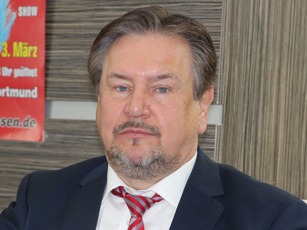 Twin-Geschäftsführer und Sprecher der Dortmunder Messe „Motorräder“: Hans-Jürgen Weigt (Bild: NRZ/ Christian Marx)