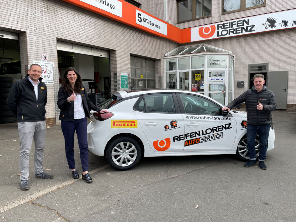 Reifen Lorenz Werkstattwagen klein