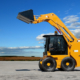 Der neue Skid Max SR-Skidder von von BKT ist speziell für den Einsatz in extrem schweren Arbeitsumgebungen und auf harten Oberflächen konzipiert und dient der Ausrüstung von Ladern und Teleskopladern (Bild: BKT)