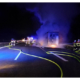 Polizei Brand Lkw klein