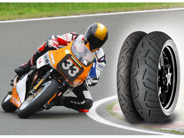Abgesehen von klassischen Rennmotorrädern sollen auch viele Youngtimer vom neuen Compound profitieren angefangen bei fünf Modellen der BMW-Zweiventilboxer R 65 bis R 100 über Ducati 1000 Replica/S2, Laverda 1000 SFC bis hin zu Yamaha XJ 750/900 oder auch Triumph Thruxton und Street Twin mit 18-Zoll-Rädern (Bild: Continental)