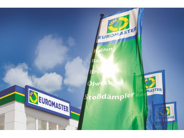 Euromaster Flagge klein