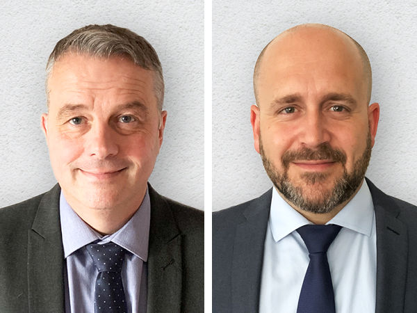 Bei Hankook Tyre UK ist Andy Hodkin (links) neuer Regional Sales Manager North East und James Young fungiert dort nunmehr als National Accounts Manager (Bild: Hankook)