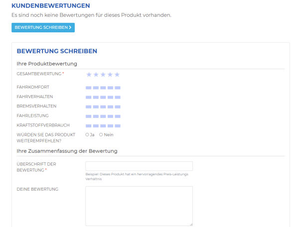Toyo Kundenbewertung