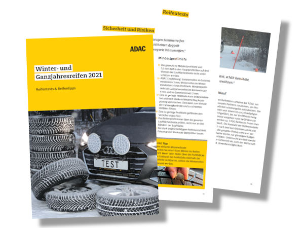 Der ADAC hat seinen schon aus der letzten Wintersaison bekannten Ratgeber in Bezug auf Winter-/Ganzjahresreifen neu aufgelegt (Bild: ADAC)