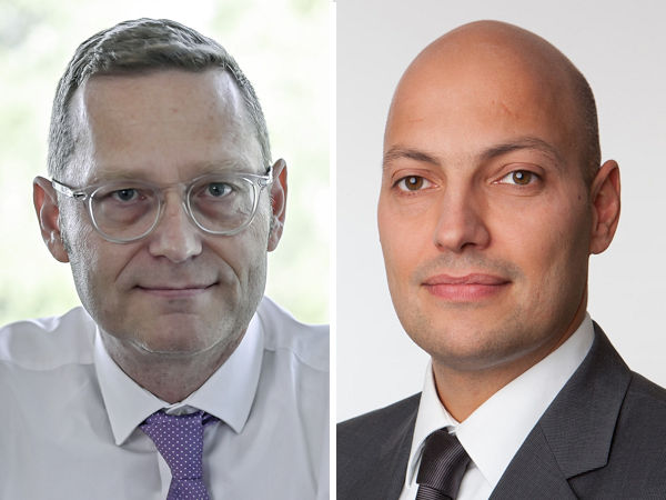 Seit 1. September ist Claus Bauer (links) bei Schaeffler neuer Finanzvorstand und auch Vorstandsmitglied, während Sascha Zaps zum Regional-CEO Europa bestellt wurde und damit zugleich nun dem Executive Board des Industrie- und Automobilzulieferers angehört (Bilder: Schaeffler)