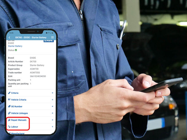 Exides „Battery Finder“ soll dabei helfen, die richtige Batterie für ein Fahrzeug zu finden und korrekt einzubauen, um so nicht zuletzt das Risiko von Pannen und vorzeitigen Batterieausfällen zu verringern (Bild: Exide Technologies)