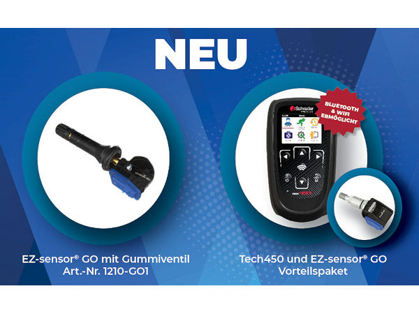 Bei der Automechanika hat der RDKS-Anbieter Schrader zwei Neuheiten bzw. Erweiterungen in seinem Lieferprogramm vorgestellt (Bild: Schrader)