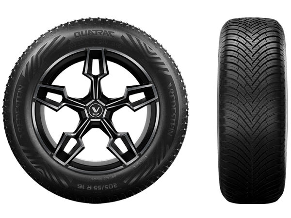 Hat gerade erst gemeinsam mit Contis „AllSeasonContact“ einen Sieg beim aktuellen Autozeitung-Ganzjahrestest eingefahren: Vredesteins „Quatrac“ (Bild: Apollo Tyres)