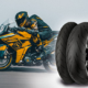 Nach der 390 Duke und der 890 Duke ist die neuen RC 390 nunmehr schon die dritte KTM-Erstausrüstung für das „Road“ genannte Conti-Profil (Bild: Continental)