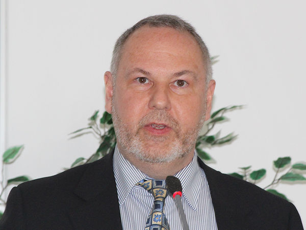 Mit aktuell „knapp unter 60 Prozent“ sieht Verbandsgeschäftsführer Michael Schwämmlein den eigentlich wünschenswerten und notwendigen Anteil an WdK-zertifizierten BRV-Mitgliedsbetrieben noch „bei Weitem nicht erreicht“ (Bild: NRZ/Christian Marx)