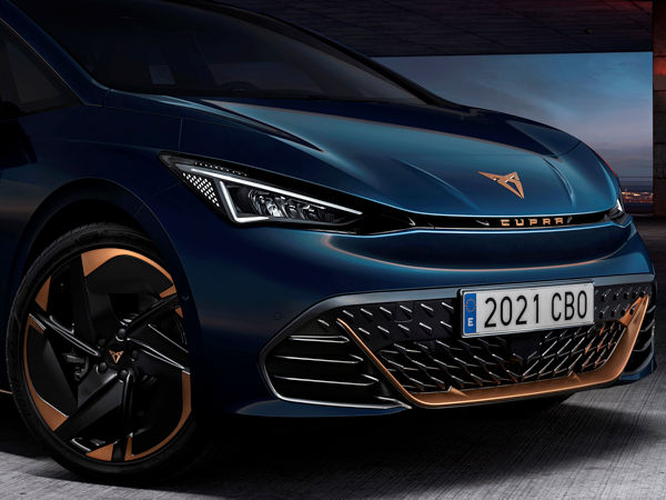 Beim Born – dem ersten rein elektrisch angetriebenen Automodell der über Seat ebenfalls zum Volkswagen-Konzern gehörenden spanischen Marke Cupra – wird Goodyears „EfficientGrip Performance” in den 18-, 19- oder 20-Zoll-Größen ab Werk montiert (Bild: Goodyear)