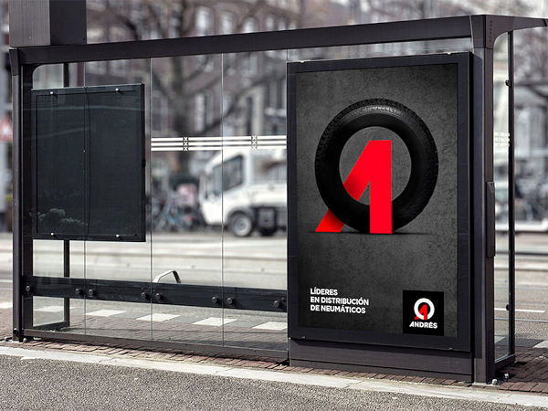 Die Grupo Andrés setzt beim eigenen Marktauftritt auf ein vereinfachtes und moderneres Design, wobei die Wahl auf ein kreisförmiges Symbol gefallen ist, dem unter Verwendung einer als klar und innovativ beschriebenen Typografie der Anfangsbuchstabe des Unternehmensnamens hinzugefügt wurde (Bild: Grupo Andrés)