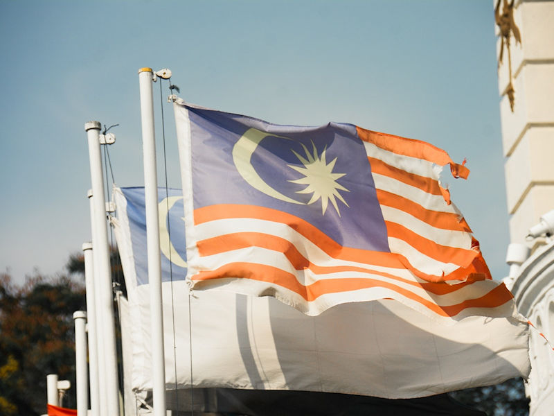 Malaysia Flagge tb