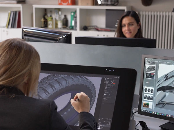 Aufbauend auf der Giugiaro-Expertise will Omni United offenbar einen ähnlichen Weg wie Vredestein beschreiten und Radar Tyres als eine Art Designmarke aufbauen bzw. im Markt positionieren (Bild: Unternehmensvideo/Screenshot)