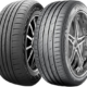 Im Gegensatz zum „Solus HS63“ (links) wird der Kumho-Reifen „Ecsta PS71“ auch in Deutschland und Europa vermarktet (Bilder: Kumho)
