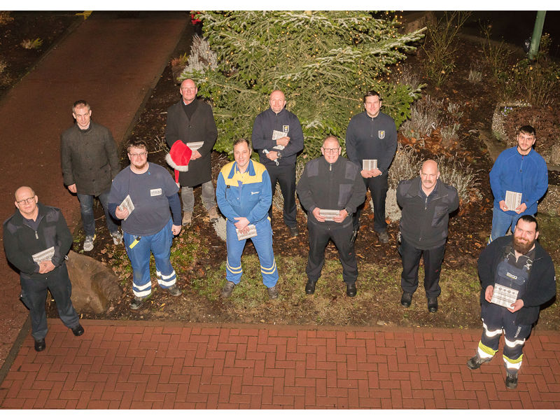 Auch an produktionsfreien Feiertagen wie rund ums zurückliegende Weihnachtsfest hält eine Rumpfmannschaft im Michelin-Reifenwerk Bad Kreuznach Minimalbetrieb der Heizungs-, Druckluft- und sonstigen Energieanlagen aufrecht (Bild: Michelin)