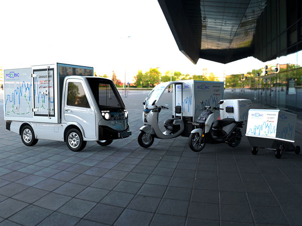 Bridgestone stattet neue Scoobic-Fahrzeuge ab Werk nicht nur mit Reifen und Flottenmanagementtechnologie seiner Tochter Webfleet Solutions aus, sondern übernimmt mit einem auf Elektrofahrzeuge ausgerichteten Einzelhandels-/Servicenetz auch sämtliche Wartungsbelange für sie inklusive Veranlassung nötiger Reifenwechsel (Bild: Bridgestone)