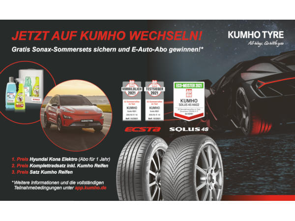 Kumho Sell out Aktion klein