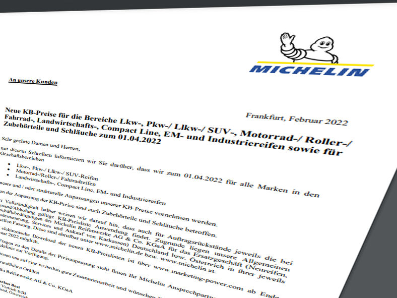 Michelin KB Preise tb