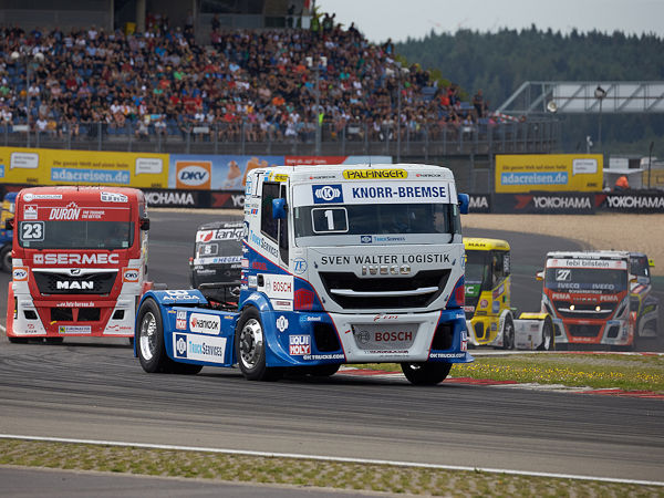Die Testtage am 4./5. April in der Eifel bieten Motorsportfans die Gelegenheit, die bis zu 1.500 PS starken und exklusiv von Goodyear bereiften Race Trucks schon vor dem offiziellen Saisonstart Ende Mai in Misano live zu erleben (Bild: Thomas Frey)