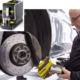 Kfz-Werkstätten, die den „freien Blick auf die Bremse“ beim saisonalen Räderwechsel für deren Check und eine etwaige Reparatur mit Textar-Produkten nutzen, können einen von zehn durch TMD Friction ausgelobten Kaffeevollautomaten samt einer Aktionsmenge schwarzer Bohnen gewinnen (Bilder: TMD Friction)