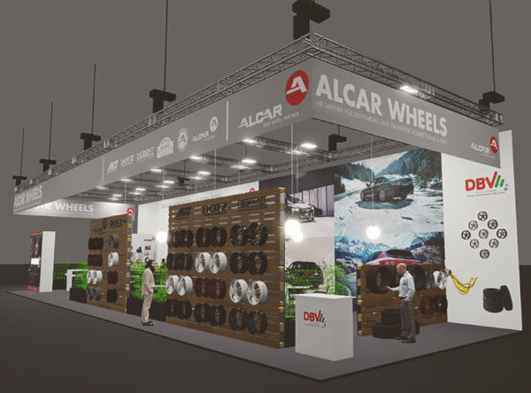 Alcar auf der Tire Cologne