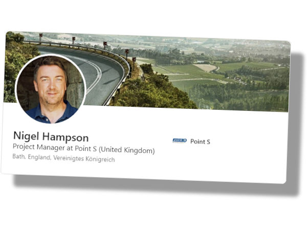 Bei Point S Großbritannien fungiert Nigel Hampson seit Kurzem als Project & Business Development Manager, wofür er rund 25 Jahre an Branchenerfahrung mitbringt (Bild: LinkedIn/Screenshot)