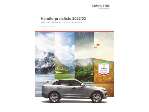 Kumho Preisliste