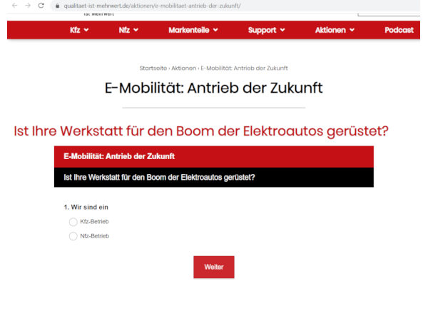 Qualitaet ist Mehrwert klein