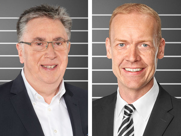 Zum 31. August wechselt Frank Jung (links) nach über 34 Jahren Betriebszugehörigkeit bei Conti in den Ruhestand, und Mirco Brodthage übernimmt bei Conti seine Aufgaben als Leiter Marketing und Vertrieb in Sachen des Reifenersatzgeschäftes in Deutschland (Bilder: Continental)