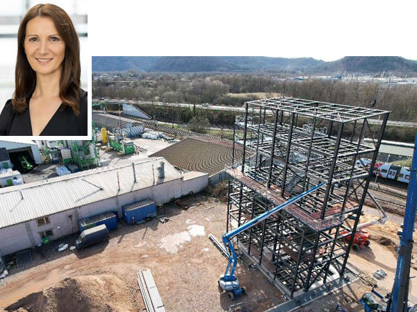 Laut dem im Recyclingmarkt für Altreifen aktiven Unternehmen, bei dessen Hauptversammlung Renata Bandov ein neues Mitglied in den Aufsichtsrat gewählt wurde, liegen die Baumaßnahmen für eine Erweiterung am Hauptsitz des Unternehmens in Dillingen/Saar „aus aktueller Sicht im Zeitplan“ (Bilder: Pyrum)
