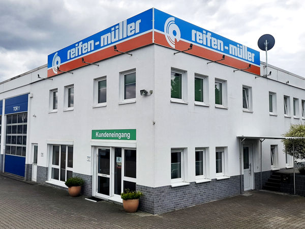 Durch die Übernahme des Reifen-Schmidt-Betriebes in Haiger hat sich die Zahl der Reifen-Müller-Servicestationen in Bayern, Baden-Württemberg, Hessen, Thüringen und Nordrhein-Westfalen auf 46 erhöht (Bild: Hankook)