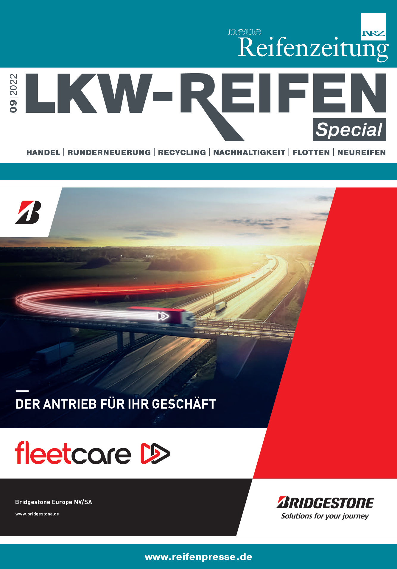 Lkw Reifen Special 09 2022 Titel
