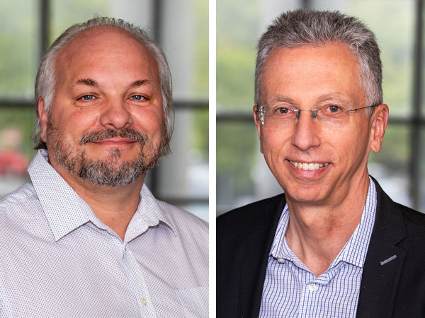 Als Chief Corporate Officer verantwortet Andreas Giese (links) bei Falken Tyre Europe jetzt die Bereiche Corporate Planning, Product Planning sowie Sales Administration, während Mario Pannwitz als Chief Information Officer für den IT-Bereich zuständig ist, zu dem abgesehen von der allgemeinen IT und SAP noch das E-Business des Anbieters und Business Intelligence gehören (Bilder: Falken Tyre Europe)