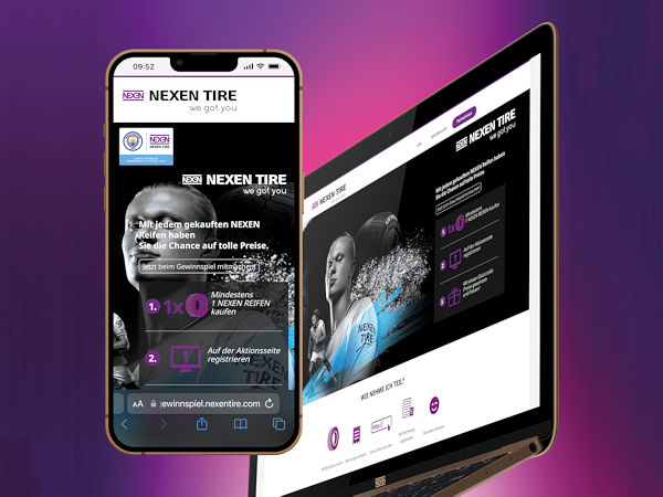 Laut Nexen Tire wird die Aktion über die eigene Homepage genauso begleitet wie mittels B2B- und B2C-Medien sowie soziale Netzwerke (Bild: Nexen Tire)
