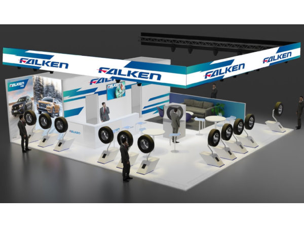Falken Messestand klein