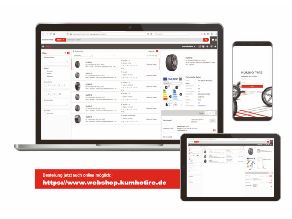 Kumho Webshop Promotion
