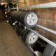 In 40-Fuß-Container sollen sich mit dem Niso-Tech-Set 288 Kompletträder oder Reifen lagern lassen, in 20-Fuß-Container sollen analog dazu 144 Reifen Platz finden (Bild: Niso Tech)